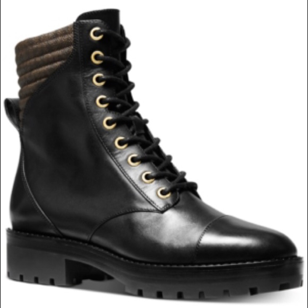 Michael Kors Mens Black Bastian Ankle Size 7.5